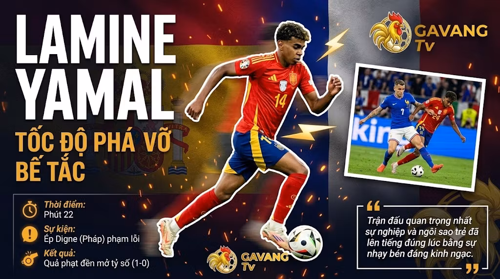 Vẻ mặt thất vọng của Kylian Mbappe (Pháp) sau khi sút phạt vọt xà ngang khung thành Unai Simon ở cuối trận bán kết, thể hiện sự bất lực của tuyển Pháp trước hàng thủ chắc chắn của Tây Ban Nha.